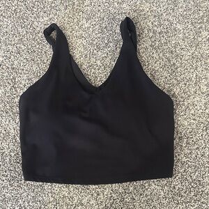All In Motion Flex Light Support V Neck Cropped Sports Bra